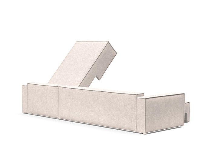 Newilla Sleeper Sofa With Lounger With Standard Arms