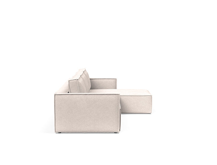 Newilla Sleeper Sofa With Lounger With Slim Arms