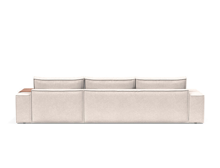 Newilla Sleeper Sofa With Lounger With Wide Arms