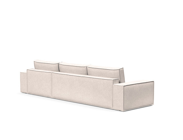 Newilla Sleeper Sofa With Lounger With Wide Arms