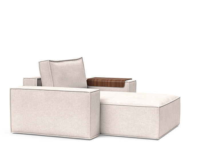 Newilla Lounger Chair With Wide Arms