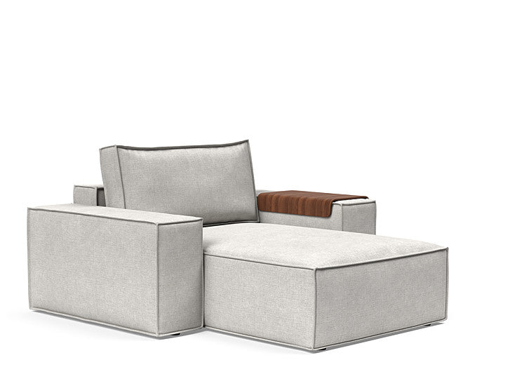Newilla Lounger Chair With Wide Arms
