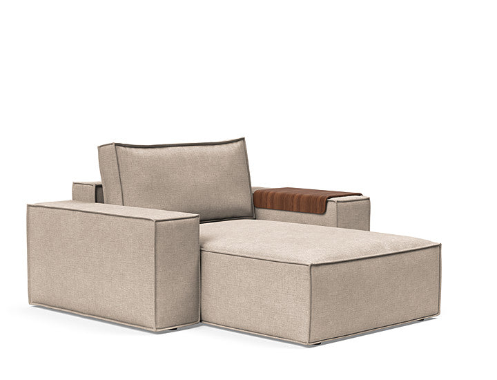 Newilla Lounger Chair With Wide Arms