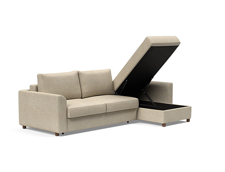Neah Lounger With Curved Arms - Queen