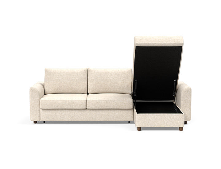 Neah Lounger With Curved Arms - Queen
