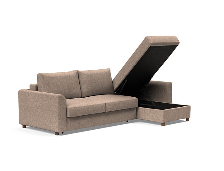 Neah Lounger With Curved Arms - Queen
