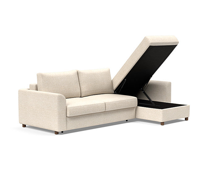 Neah Lounger With Curved Arms - Queen