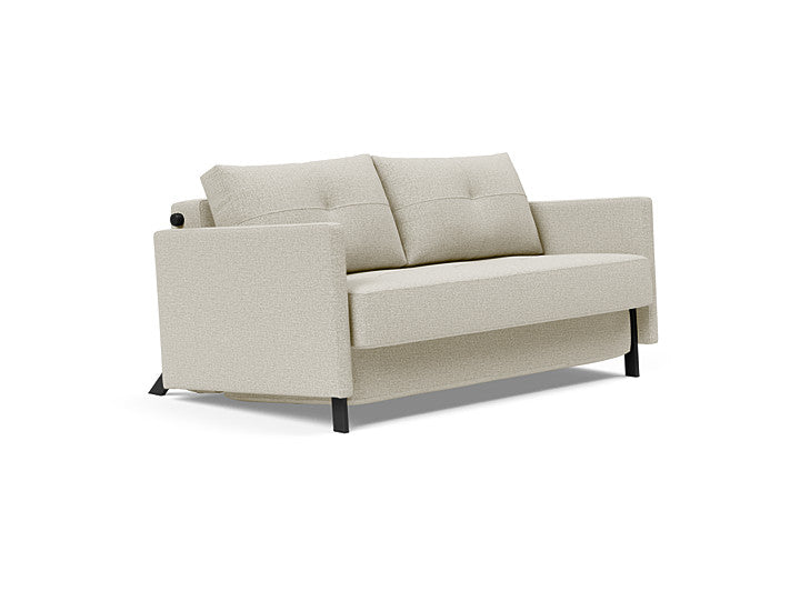 Cubed Sleeper Sofa With Arms - Full