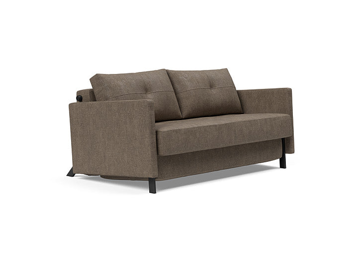 Cubed Sleeper Sofa With Arms - Full