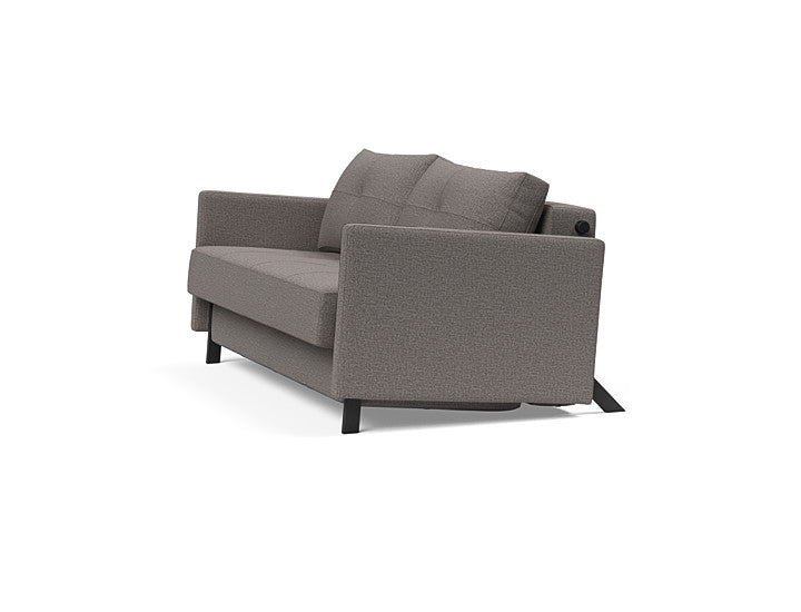 Cubed Sleeper Sofa With Arms - Full