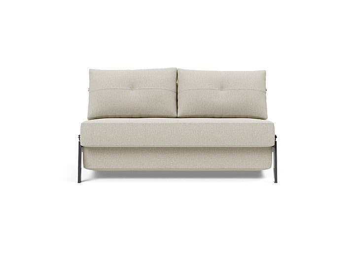 Cubed Sleeper Sofa With Chrome Legs - Full