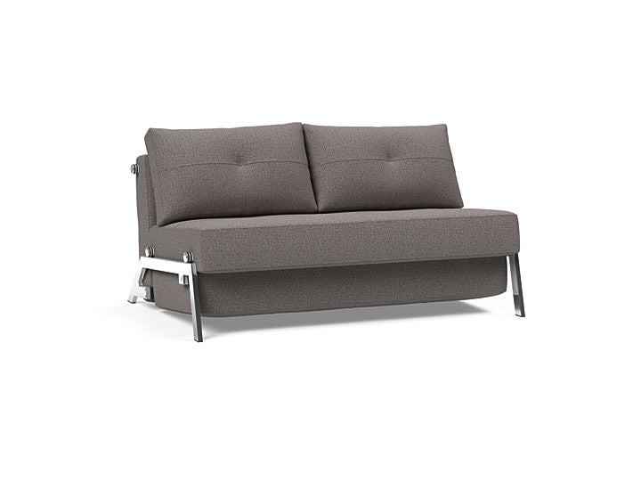 Cubed Sleeper Sofa With Chrome Legs - Full