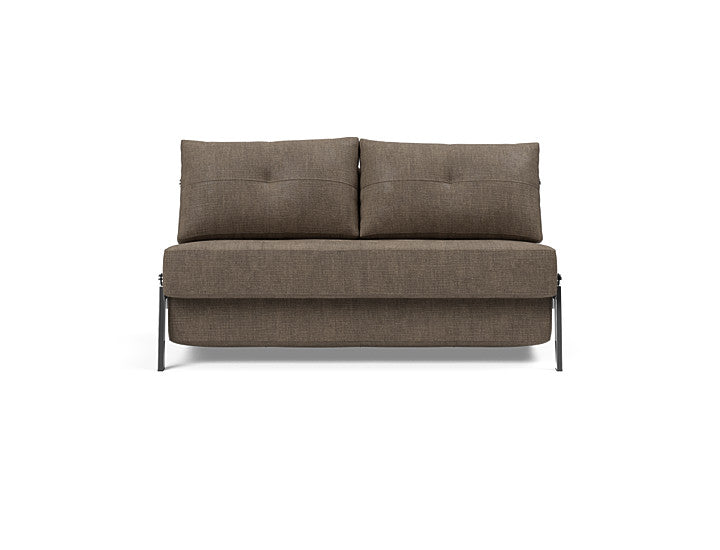Cubed Sleeper Sofa With Chrome Legs - Full