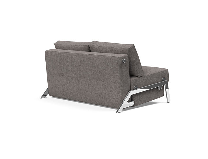 Cubed Sleeper Sofa With Chrome Legs - Full