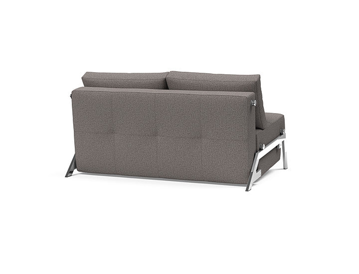 Cubed Sleeper Sofa With Chrome Legs - Full