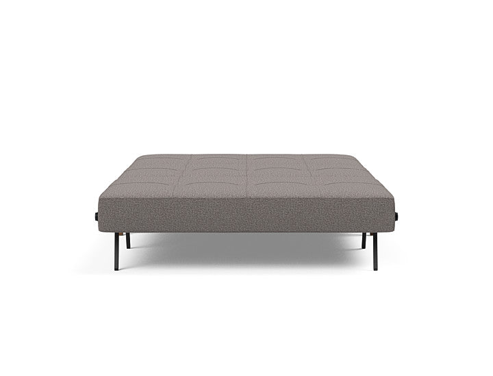Cubed Sleeper Sofa With Dark Wood Legs - Full