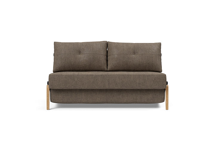 Cubed Sleeper Sofa With Lacquered Oak Legs - Full