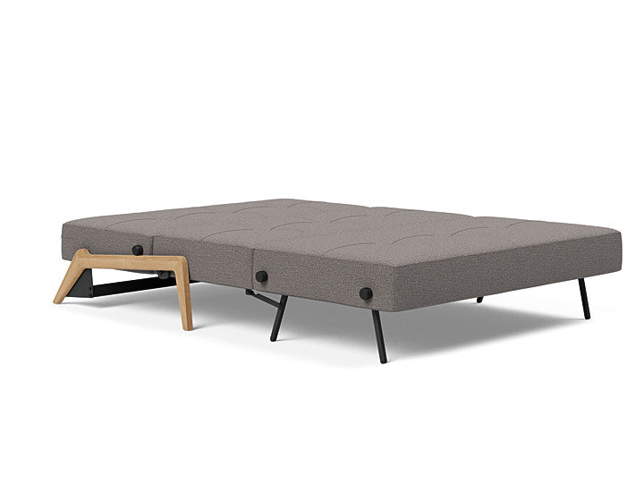 Cubed Sleeper Sofa With Lacquered Oak Legs - Full