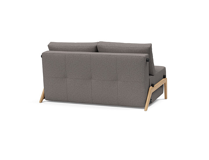 Cubed Sleeper Sofa With Lacquered Oak Legs - Full