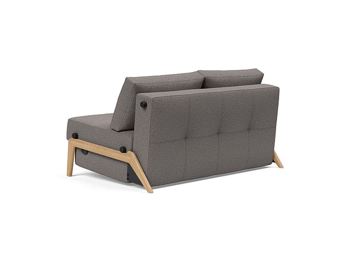 Cubed Sleeper Sofa With Lacquered Oak Legs - Full