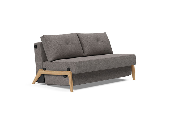 Cubed Sleeper Sofa With Lacquered Oak Legs - Full