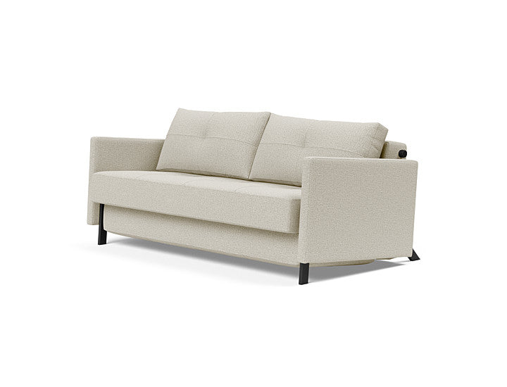 Cubed Sleeper Sofa With Arms - Queen