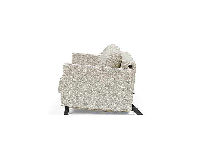 Cubed Sleeper Sofa With Arms - Queen