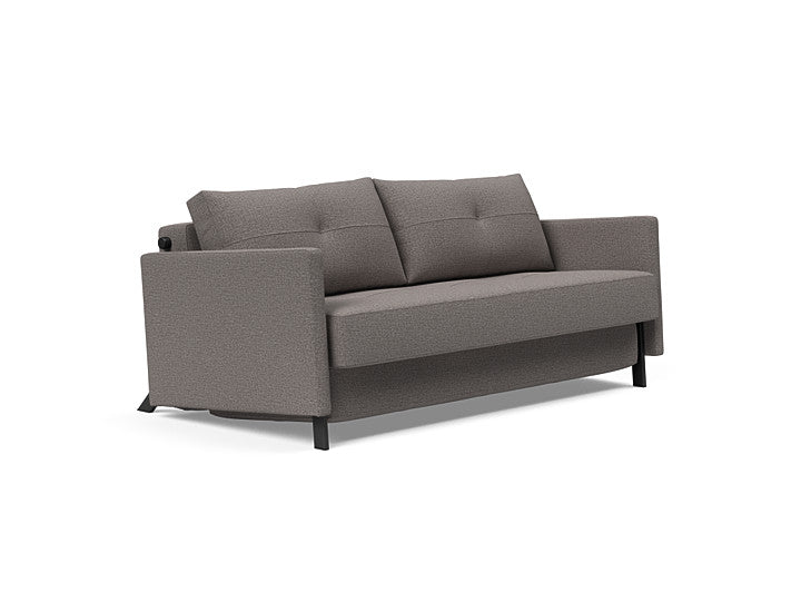 Cubed Sleeper Sofa With Arms - Queen