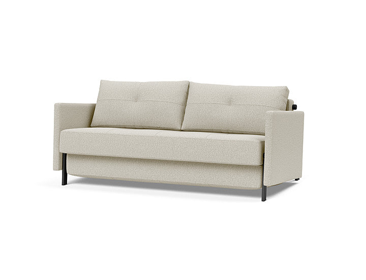 Cubed Sleeper Sofa With Arms - Queen