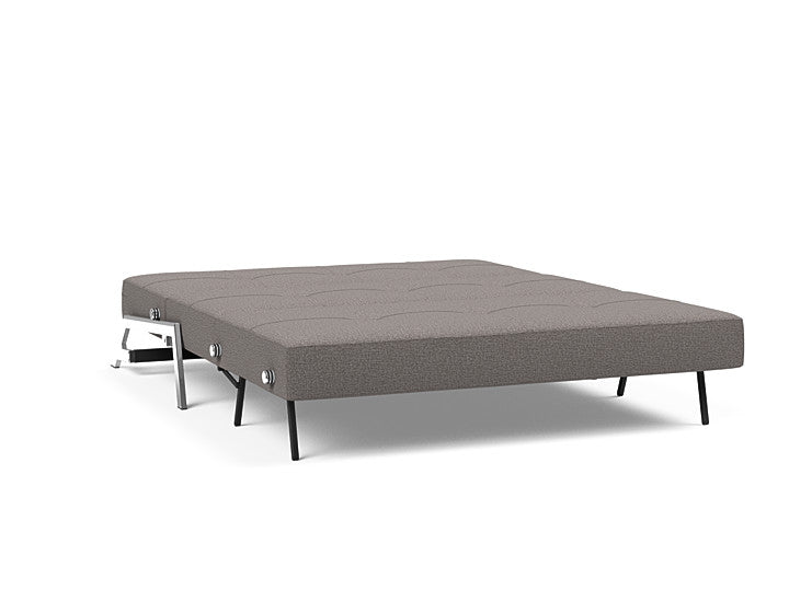 Cubed Sleeper Sofa With Chrome Legs - Queen