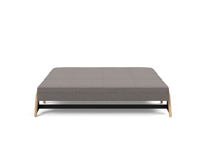 Cubed Sleeper Sofa With Lacquered Oak Legs - Queen