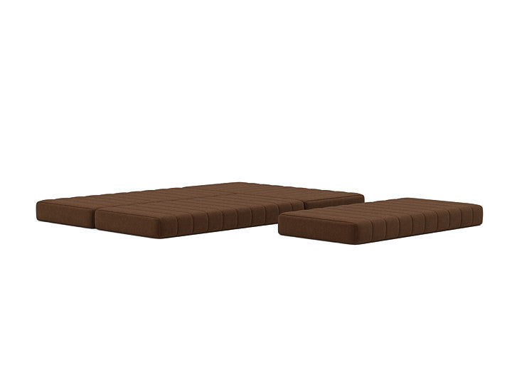 CozyPad Sleeper Sofa L-Shape With Arms