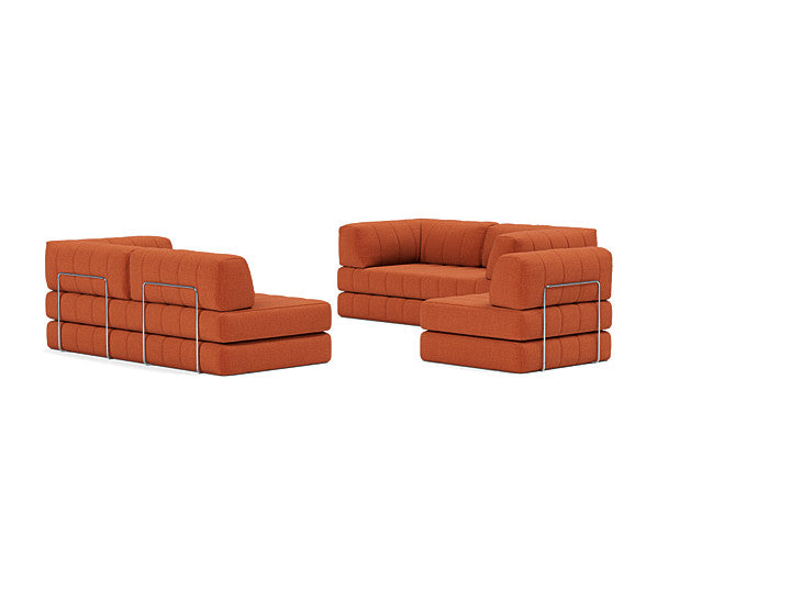 CozyPad Sleeper Sofa Corner With Arms