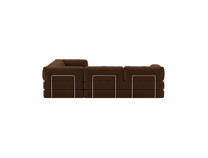 CozyPad Sleeper Sofa Corner With Arms