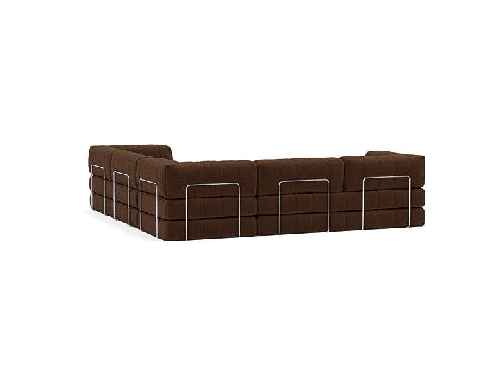 CozyPad Sleeper Sofa Corner With Arms