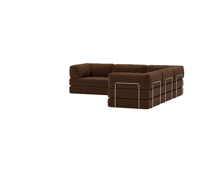 CozyPad Sleeper Sofa Corner With Arms
