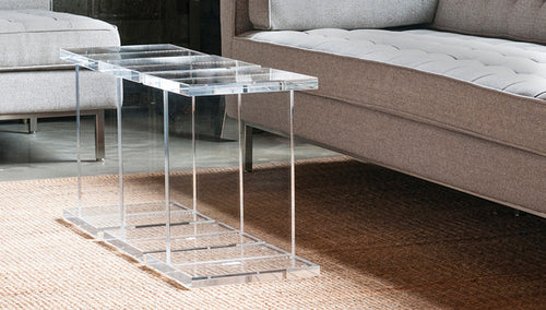 Acrylic I-Beam Table