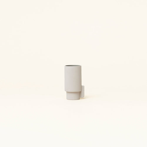 Alcoa Vase Small, Light Grey