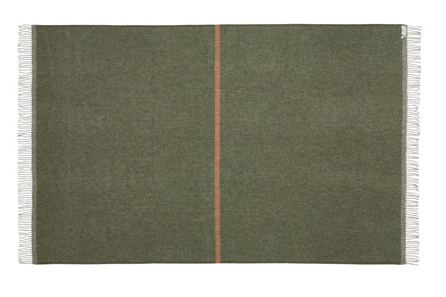 Silkeborg Uldspinderi Alrø Throw 140x240 cm Throw 7802 Pine Forrest