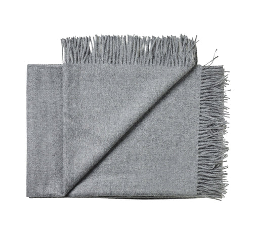 Silkeborg Uldspinderi Arequipa 130x200 cm Throw 0435 Medium Grey