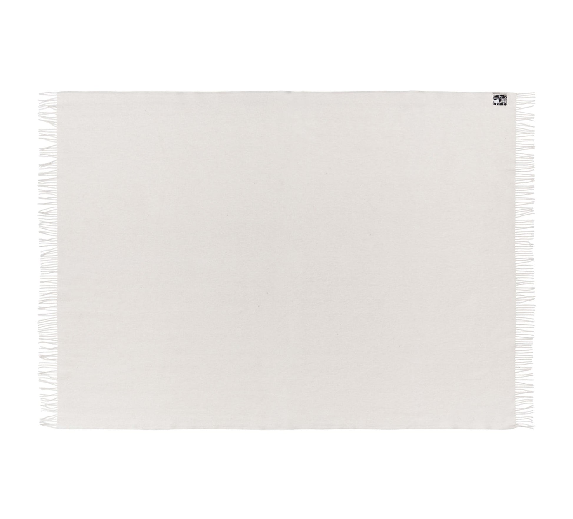 Silkeborg Uldspinderi Athen Throw 130x200 cm Throw 0100 White