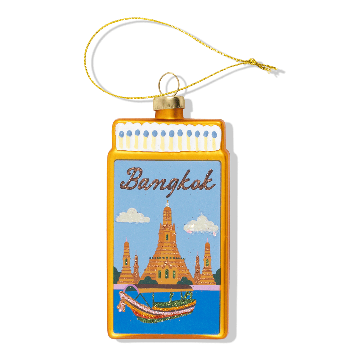 Bangkok Matchbook Ornament