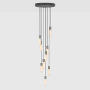 Basalt Nine Pendant in Stainless Steel