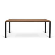 Meet Table - Oak w/Oak Edges + Extension w/2 Leaves