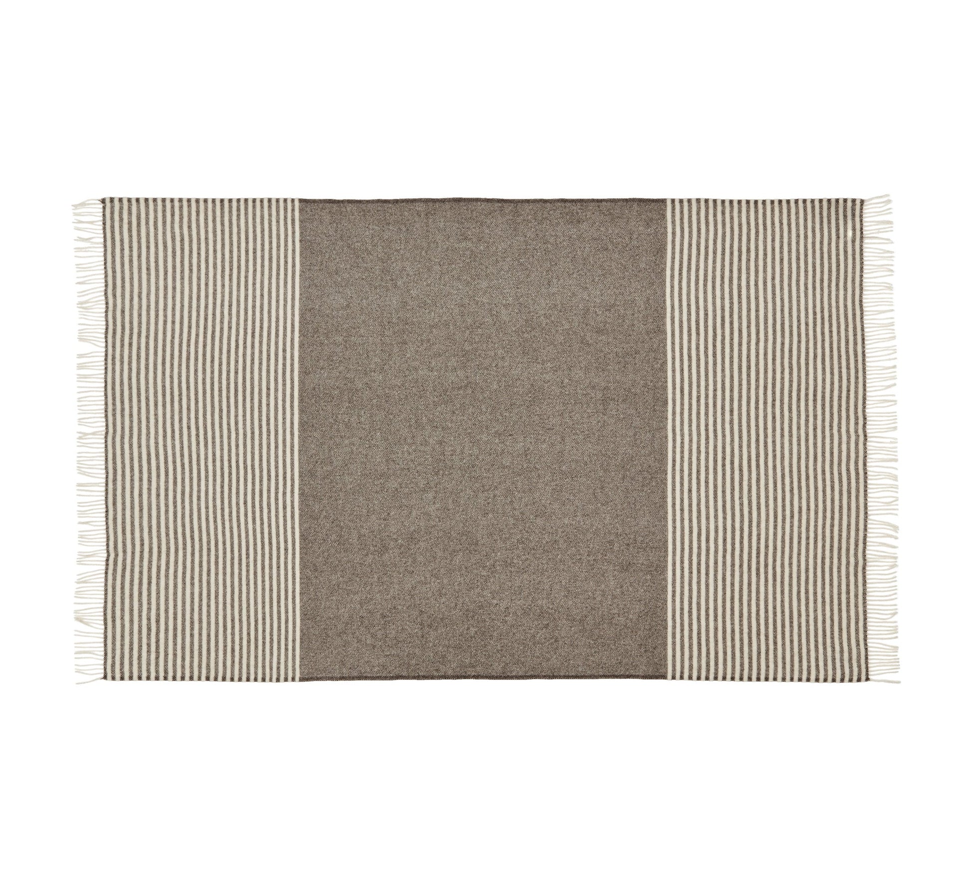 Silkeborg Uldspinderi Bogø Throw 140x240 cm Throw 0107 Earth Brown