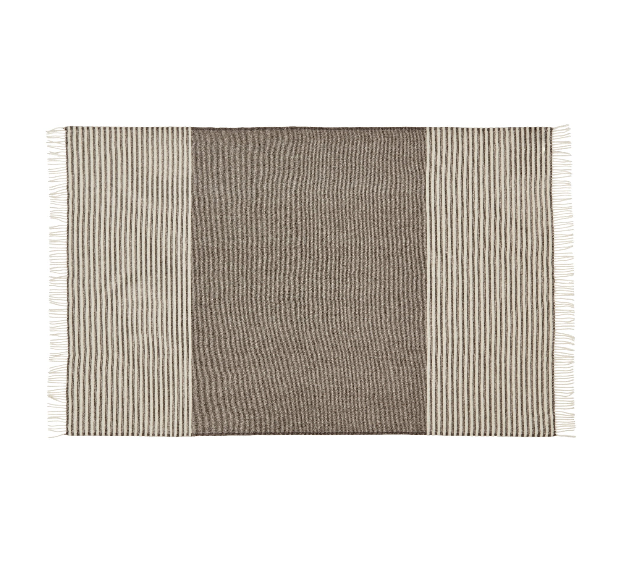 Silkeborg Uldspinderi Bogø Throw 140x240 cm Throw 0107 Earth Brown