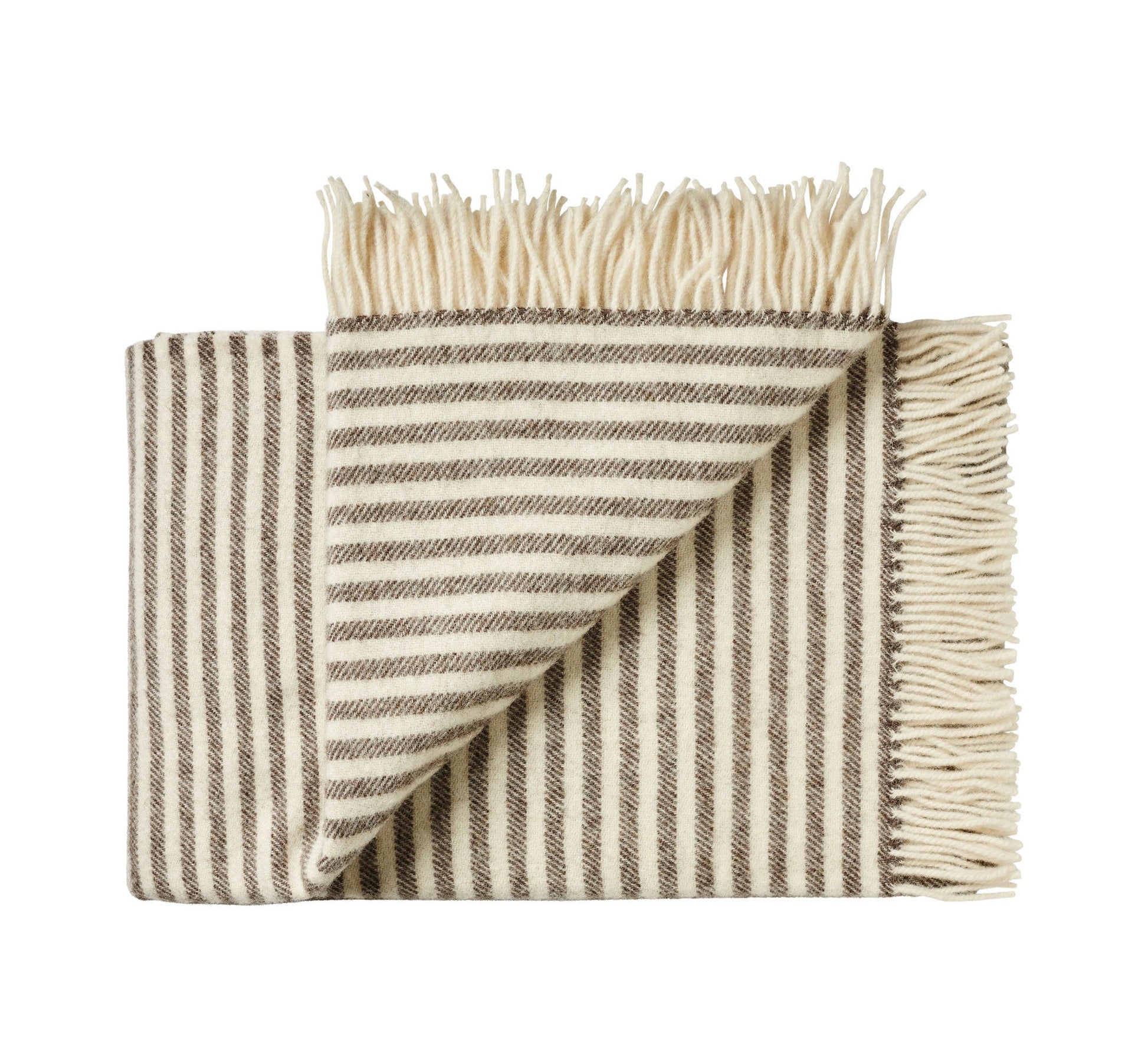 Silkeborg Uldspinderi Bogø Throw 140x240 cm Throw 0107 Earth Brown