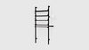 Black Uprights Black Brackets Black Shelves /