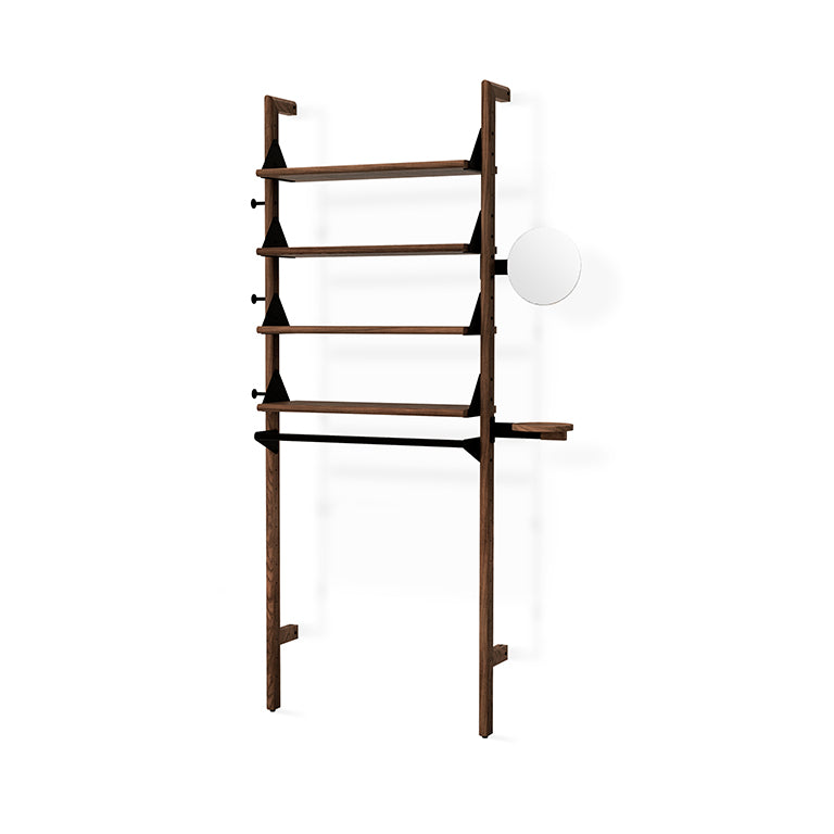 Walnut/Black