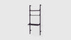 Black Uprights Black Brackets Black Shelves /